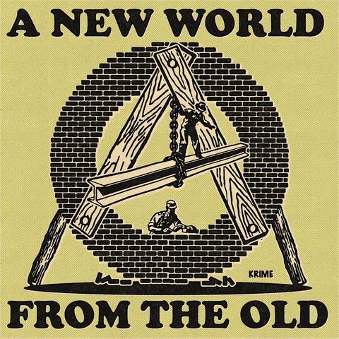 Text in artwork: “A NEW WORLD KRIME FROM THE OLD”
