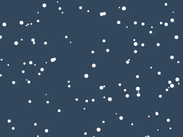 Animated GIF of snow.