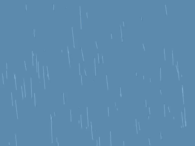 Animated GIF of rain.