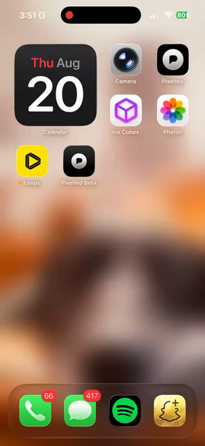 Preview of the new Pixelfed app