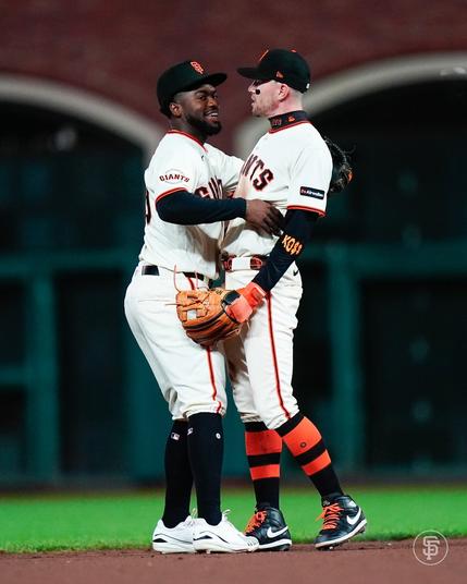 Osleivis Basabe and Christian. Koss hug after a win