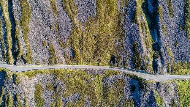 Mountain road.