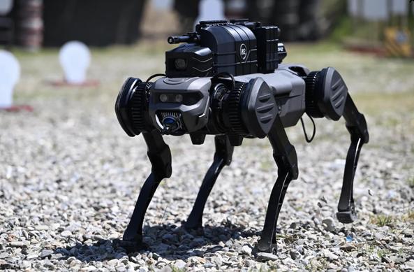Sarsilmaz showcases new armed robot SARBOT ahead of SAHA 2026