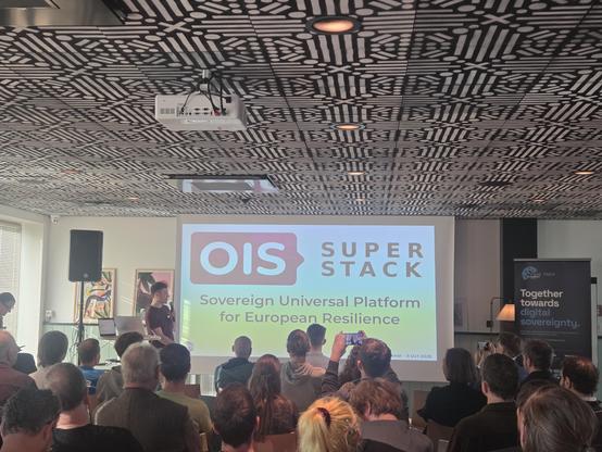 A presentation about SuperStack, a consortium for European resilience