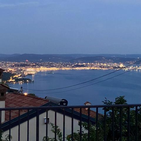 The gulf of Trieste at dusk