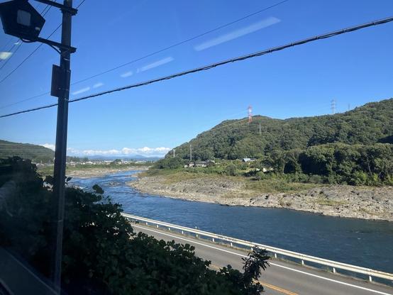 River view out the window