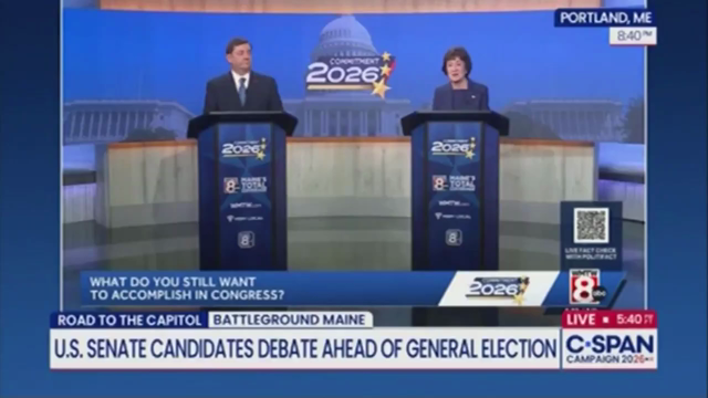 Troy Jackson: "Well, it isn't my own campaign. It's the people across Maine; it's their campaign. It's not about Troy Jackson or Graham Platner. What it is about is Donald Trump and Susan Collins making life so much harder in the state."