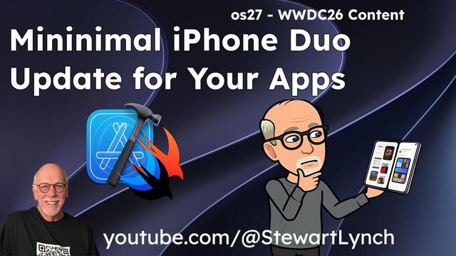 Thumbnail image for the video on how to get your iPhone app ready for iPhone Duo on day one