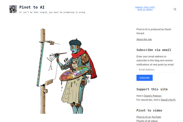 Screenshot of The AI Photoshop clones: interface mockups that don’t work