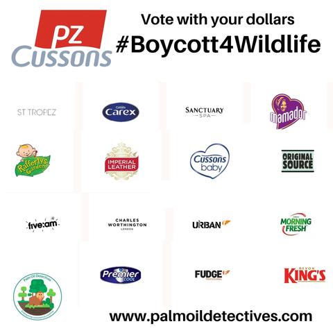 PZ Cussons @cussonspro make Carex, Imperial Leather, Morning Fresh 🫧🧼 using “sustainable” #palmoil. Yet they still cause #palmoil #deforestation and #ecocide 😡 Fight back when you shop and #Boycottpalmoil #Boycott4Wildlife 🌴🧐⛔️🙊 @palmoildetect https://palmoildetectives.com/2021/03/10/pz-cussons/?utm_source=mastodon&utm_medium=Palm+Oil+Detectives&utm_campaign=publer