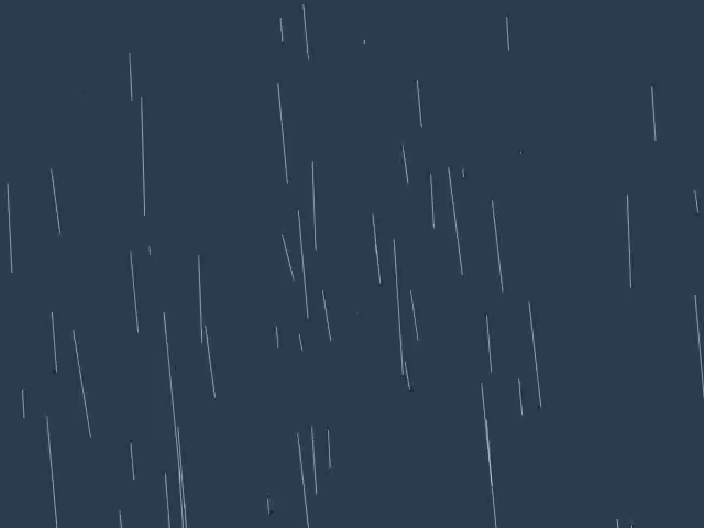 Animated GIF of rain.