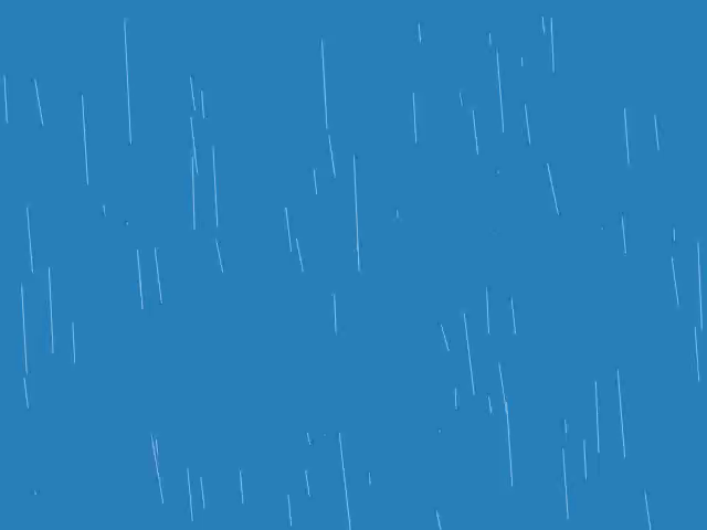 Animated GIF of rain.
