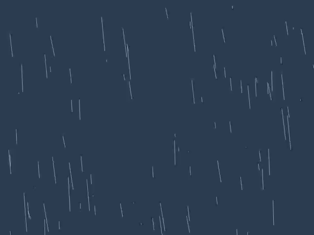 Animated GIF of rain.