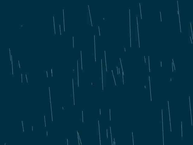 Animated GIF of rain.