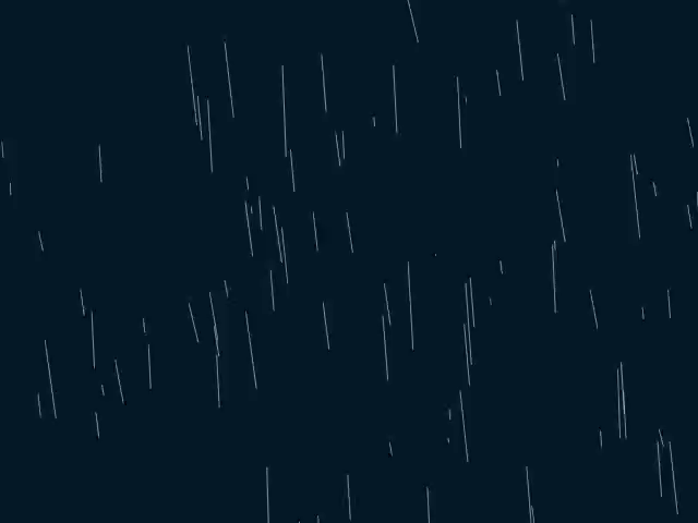 Animated GIF of rain.