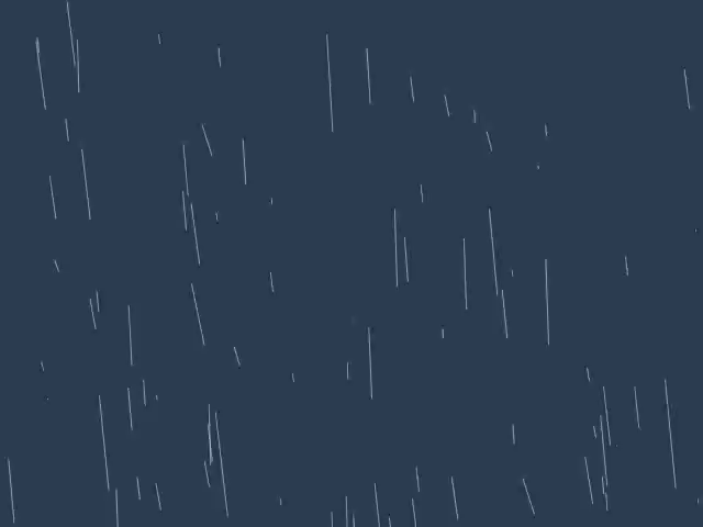 Animated GIF of rain.