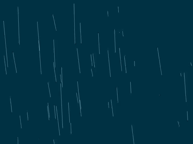 Animated GIF of rain.