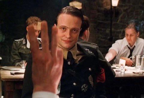 inglorious Bastards three fingers meme
