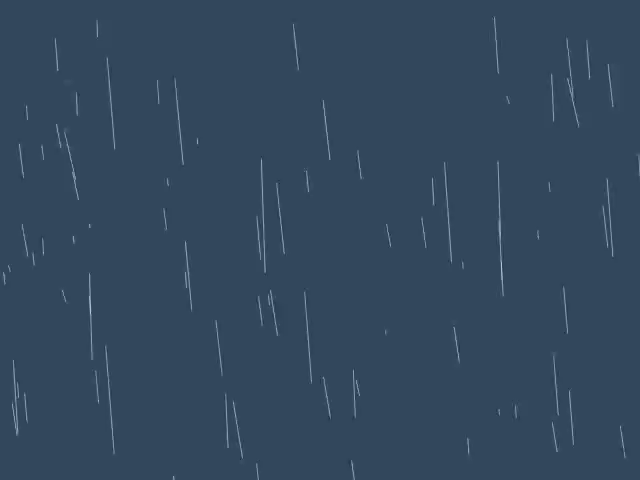 Animated GIF of rain.