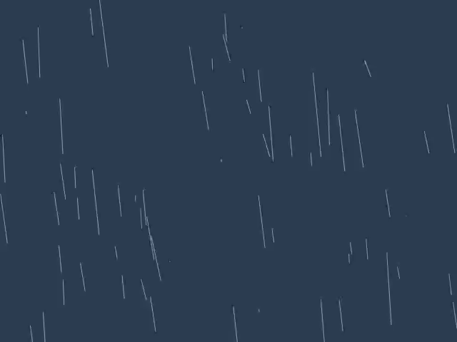 Animated GIF of rain.