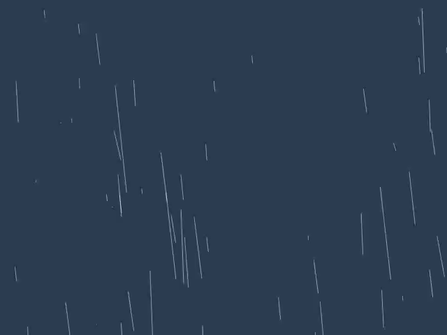 Animated GIF of rain.