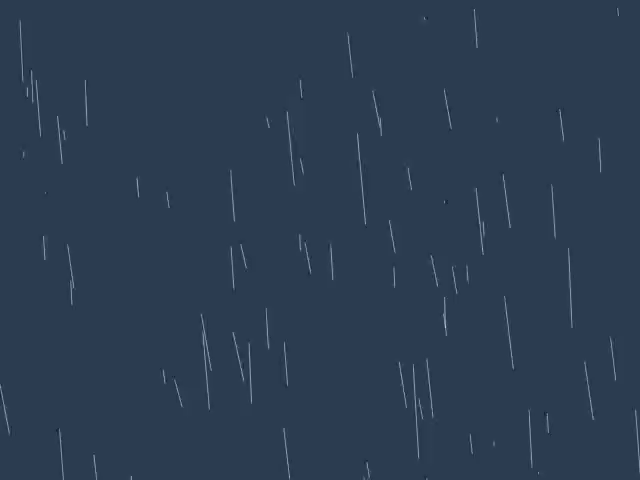 Animated GIF of rain.