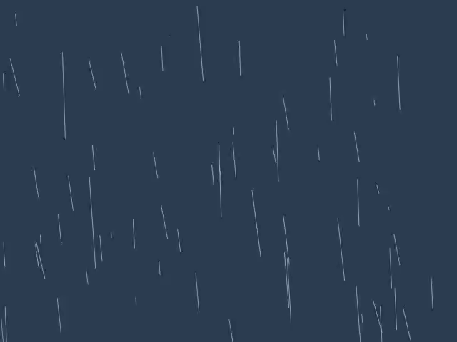 Animated GIF of rain.