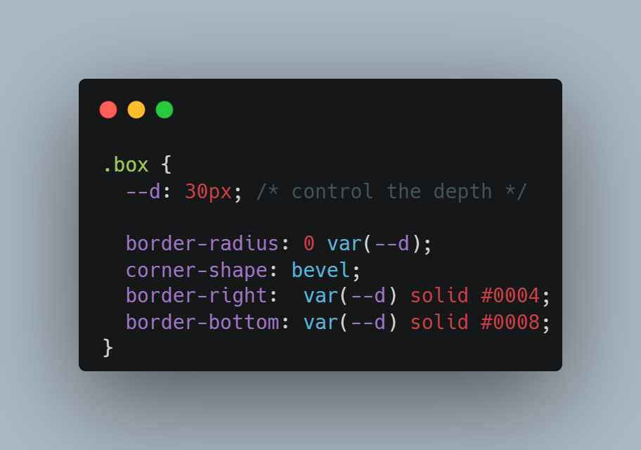 Overview of the CSS code from the provided demo