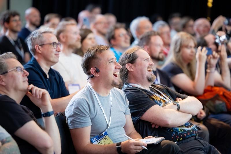 The #cssday photos have been published and they are great. Love them. https://cssday.nl/2026/pix/photos/But these... ...