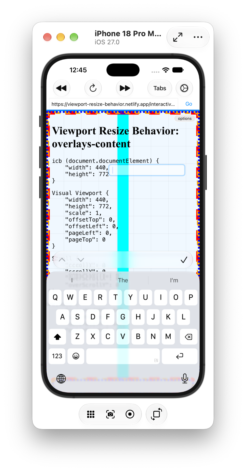 🤩 Safari is about to support `interactive-widget` in the viewport meta taghttps://github.com/WebKit/standards-positio...
