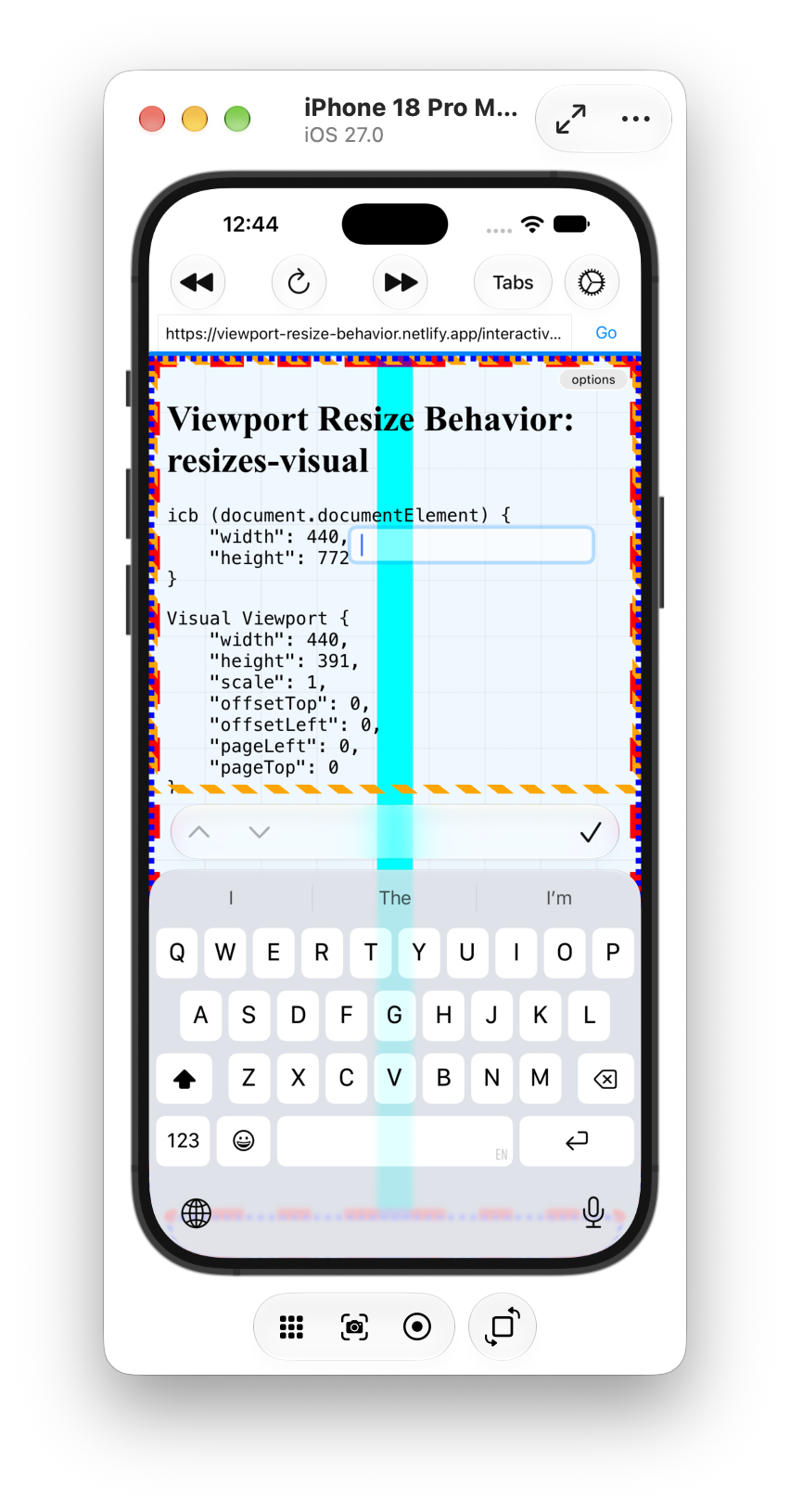 🤩 Safari is about to support `interactive-widget` in the viewport meta taghttps://github.com/WebKit/standards-positio...