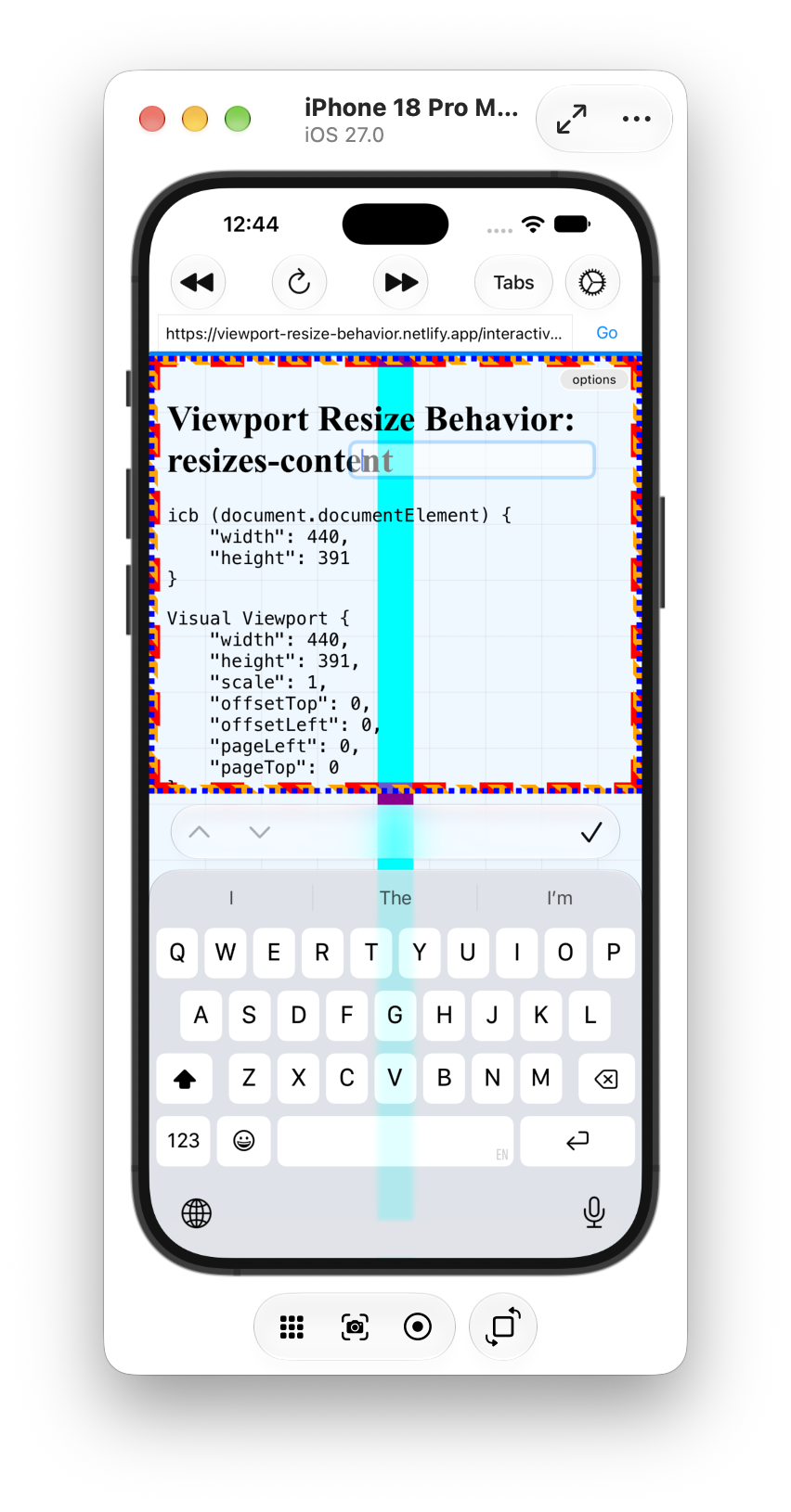 🤩 Safari is about to support `interactive-widget` in the viewport meta taghttps://github.com/WebKit/standards-positio...