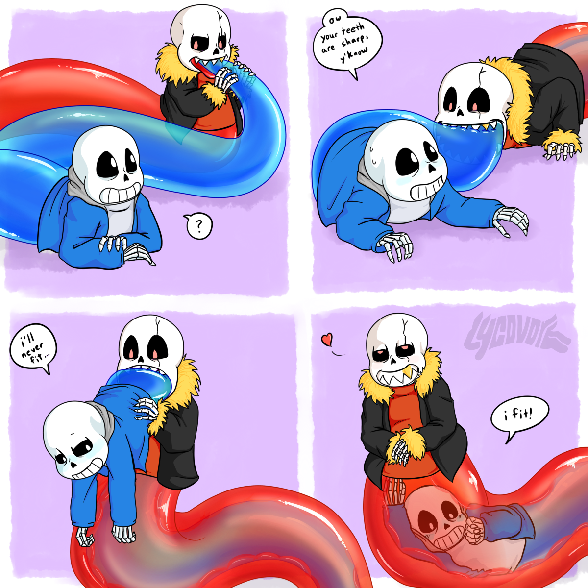 Картинки <b>SANS</b> VORE.