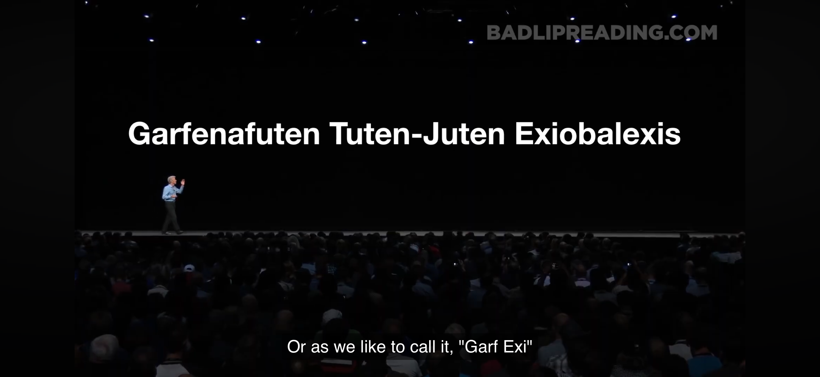 Garfenafuten Tuten-Juten Exiobalexis
