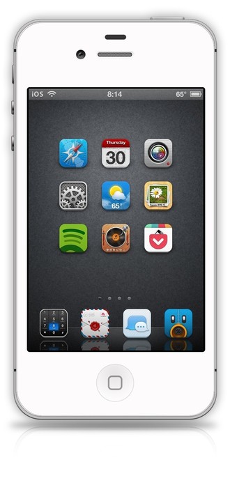 Jailbroken iPhone 5 screenshot. 