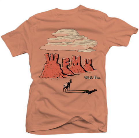 new WFMU mesas t-shirt