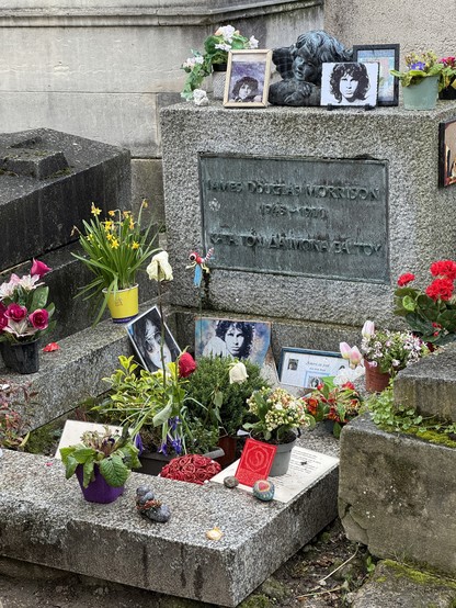 Jim Morrison’s Grave
Père Lachaise Cemetery