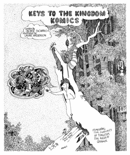 Keys To The Kingdom Comics, title page