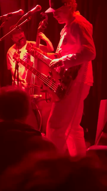 Gruff Rhys onstage at the Rickshaw Stop 3/24/24