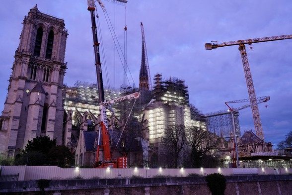 Notre-Dame de Paris under construction
Fire - April 2019
Scheduled completion - December 2024