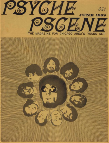 Psyche Pscene cover on yellow stock