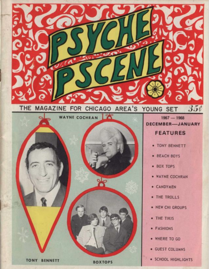 early Psych Pscene cover with the Box Tops and Tony Bennett