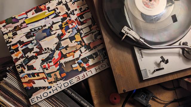 Brian Eno and Karl Hyde, "High Life" LP