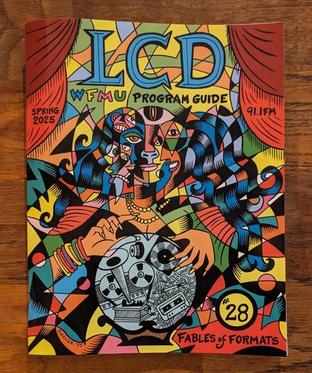 cover of WFMU LCD program guide