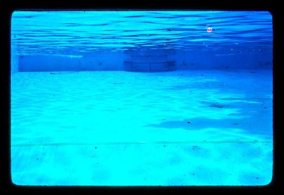 photo of a pool from underwater