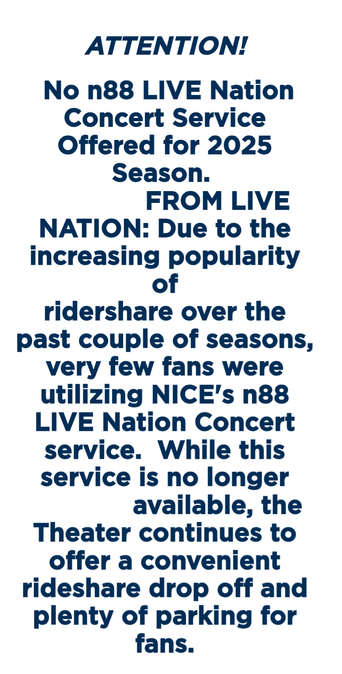 announcement of bus cancellation due to ride sharing services
