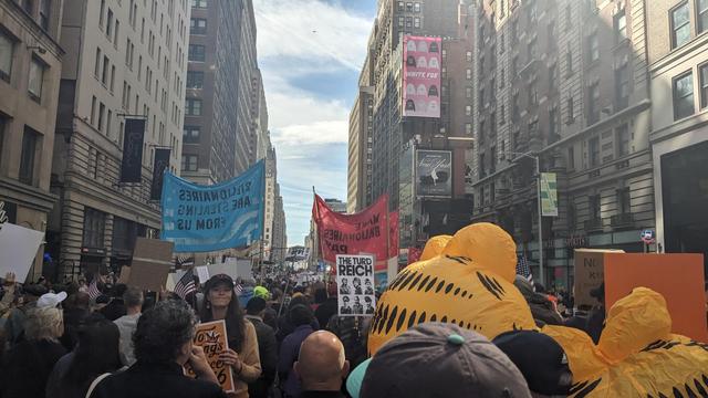 protest march