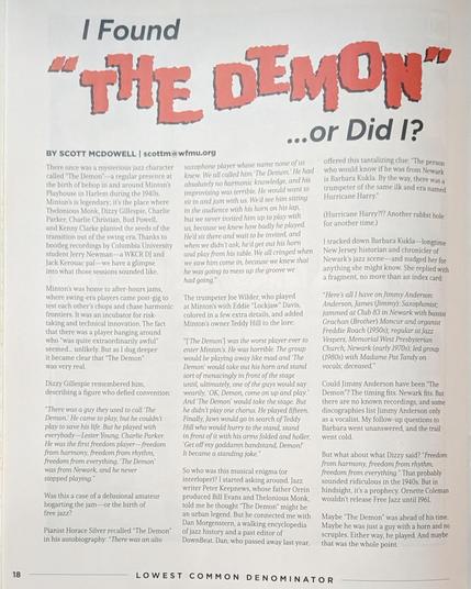 article titled I Found The Demon ...Or Did I?