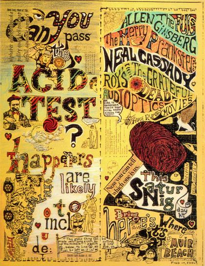 psychedelic Acid Test poster