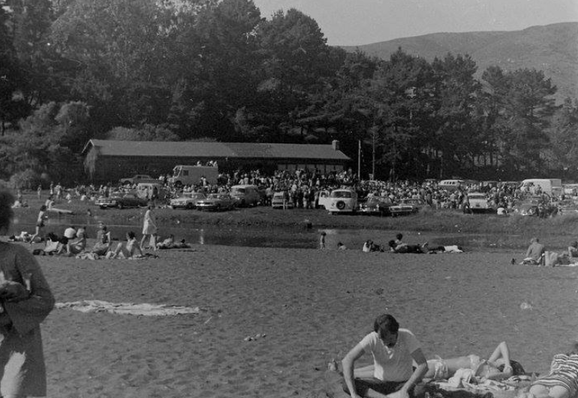 a boppin' day on Muir Beach circa 1967